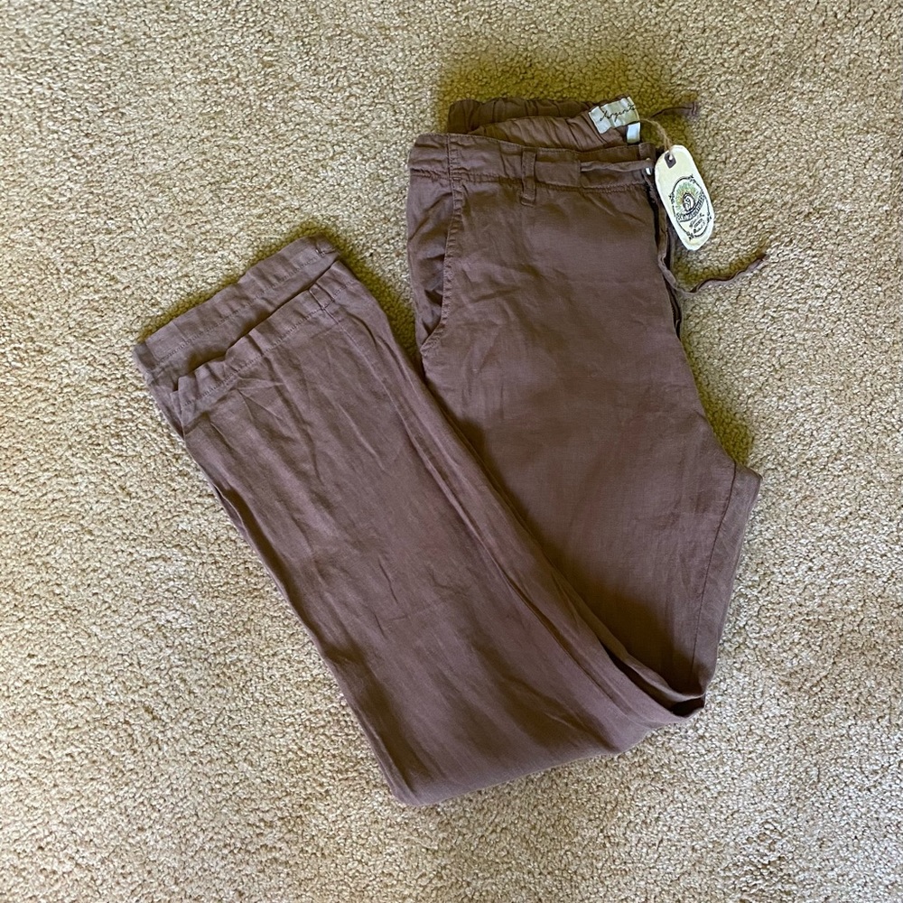 Margaritaville Men's NWT Linen Cabana Pant Sz L